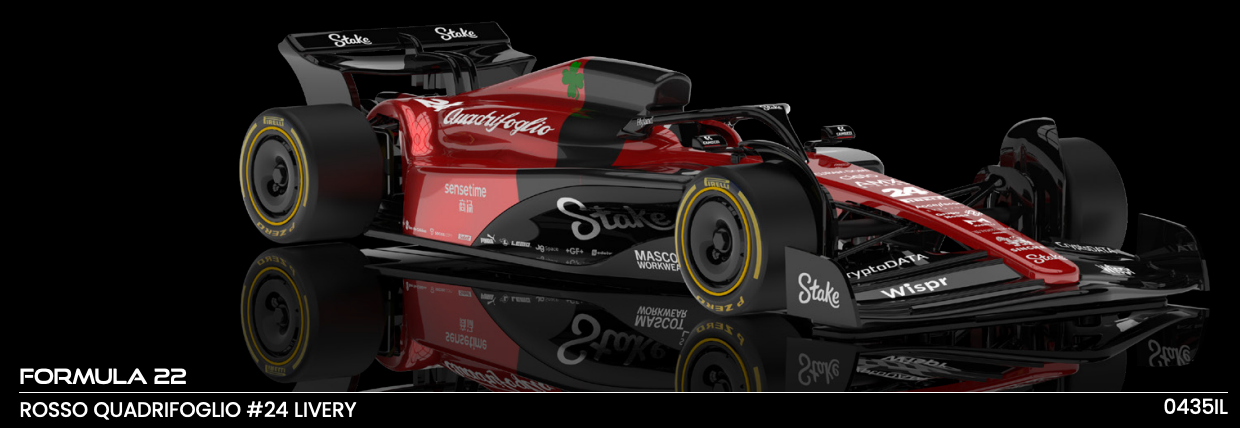 NSR 0435IL - PRE-ORDER NOW! - Formula 22 - Rosso Quadrifoglio #24
