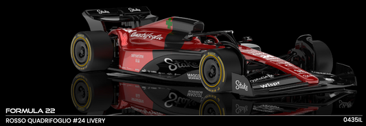 NSR 0435IL - PRE-ORDER NOW! - Formula 22 - Rosso Quadrifoglio #24