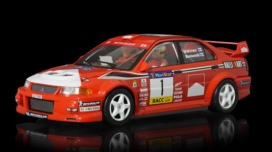 Scaleauto R-series SC-6316R - Mitsubishi Evo VI - Tommy Makinen #1 - '99 Rally Catalunya