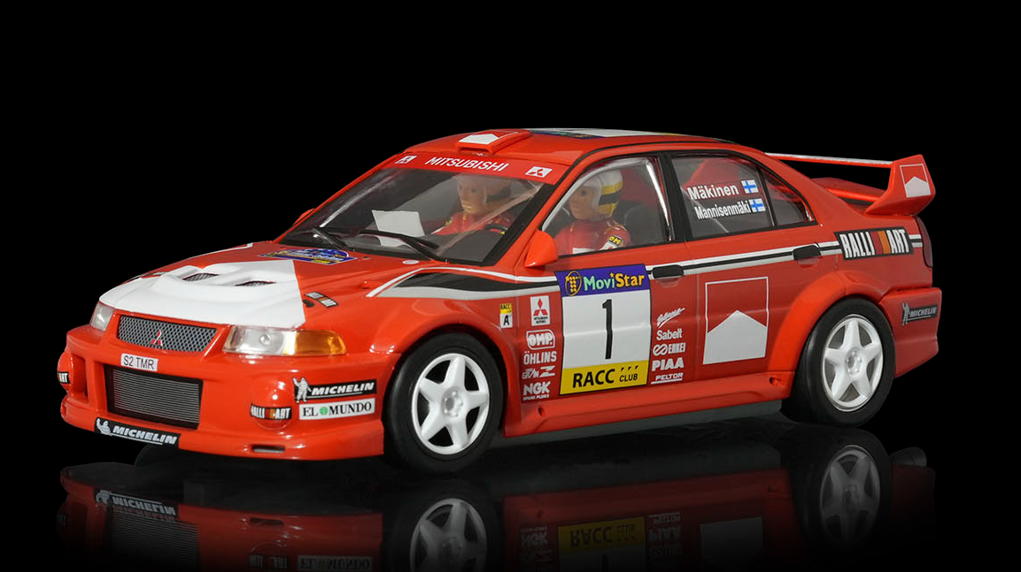 Scaleauto R-series SC-6317-PACK - Mitsubishi Evo VI - '99 Catalunya TWIN PACK