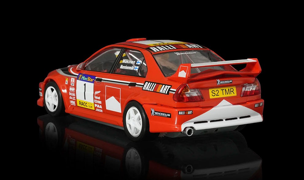 Scaleauto R-series SC-6316R - Mitsubishi Evo VI - Tommy Makinen #1 - '99 Rally Catalunya