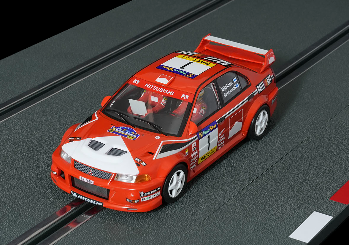 Scaleauto R-series SC-6316R - Mitsubishi Evo VI - Tommy Makinen #1 - '99 Rally Catalunya