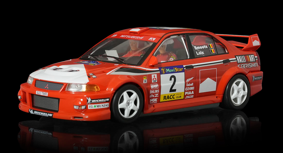 Scaleauto R-series SC-6317-PACK - Mitsubishi Evo VI - '99 Catalunya TWIN PACK