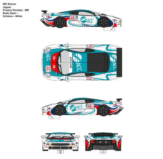 MR Slotcar MR1085 - PRE-ORDER NOW - Jaguar XJ220 C LM #23 ACC Talk Radio - '96 Silverstone