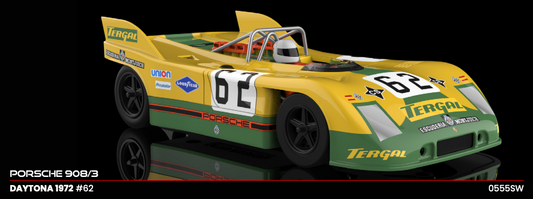 NSR 0555SW - PRE-ORDER NOW! - Porsche 908/3 - Tergal #62 - '72 Daytona