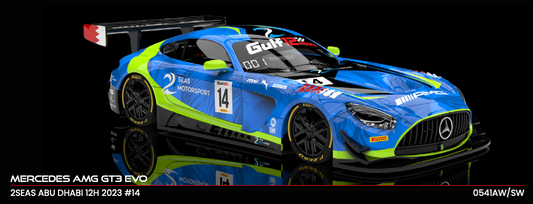 NSR 0542AW - PRE-ORDER NOW! - Mercedes AMG GT3 EVO - 2Seas #3 - '23 Abu Dhabi 12H