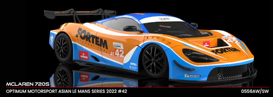 NSR 0556SW - PRE-ORDER NOW! - McLaren 720S - Optimum Motorsport #42 - '22 Asian Le Mans Series