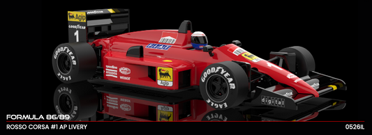 NSR 0526IL - PRE-ORDER NOW! - Formula 86/89 - Ferrari #1 - Alain Prost