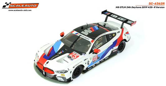 Scaleauto SC-6362R - PRE ORDER NOW!!! - BMW M8 #25 - '19 Daytona Winner - R Series