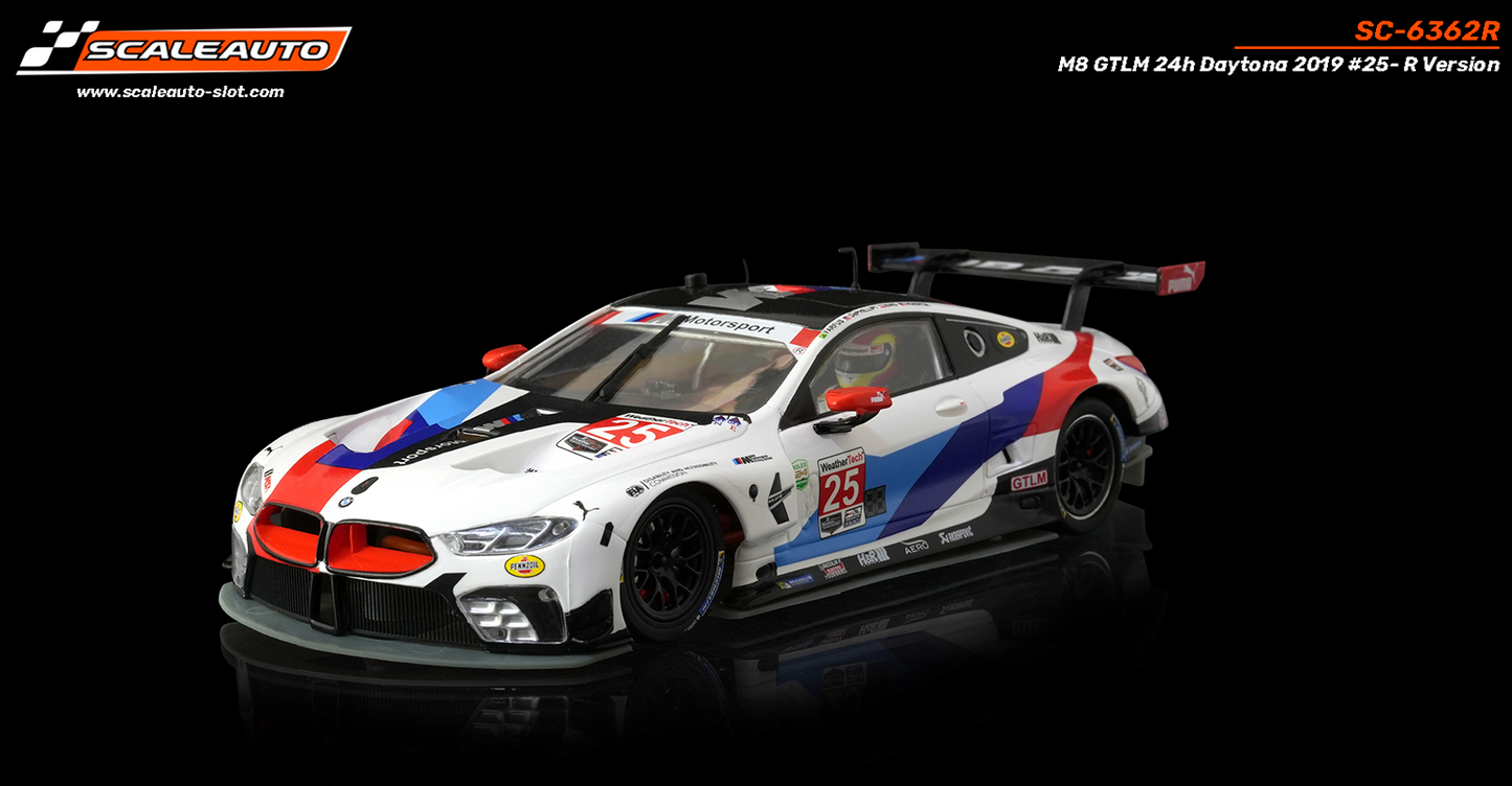 Scaleauto SC-6362R - PRE ORDER NOW!!! - BMW M8 #25 - '19 Daytona Winner - R Series