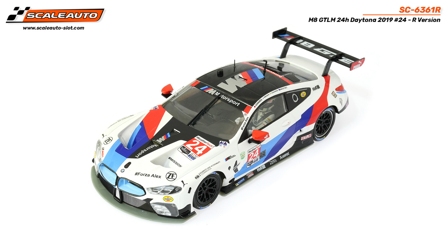 Scaleauto SC-6361R - BMW M8 #24 - '19 Daytona - R Series