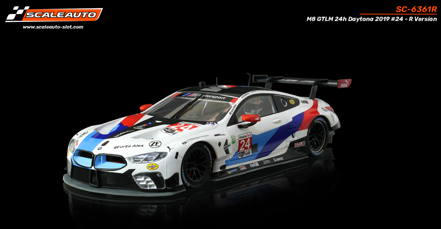 Scaleauto SC-6361R - BMW M8 #24 - '19 Daytona - R Series