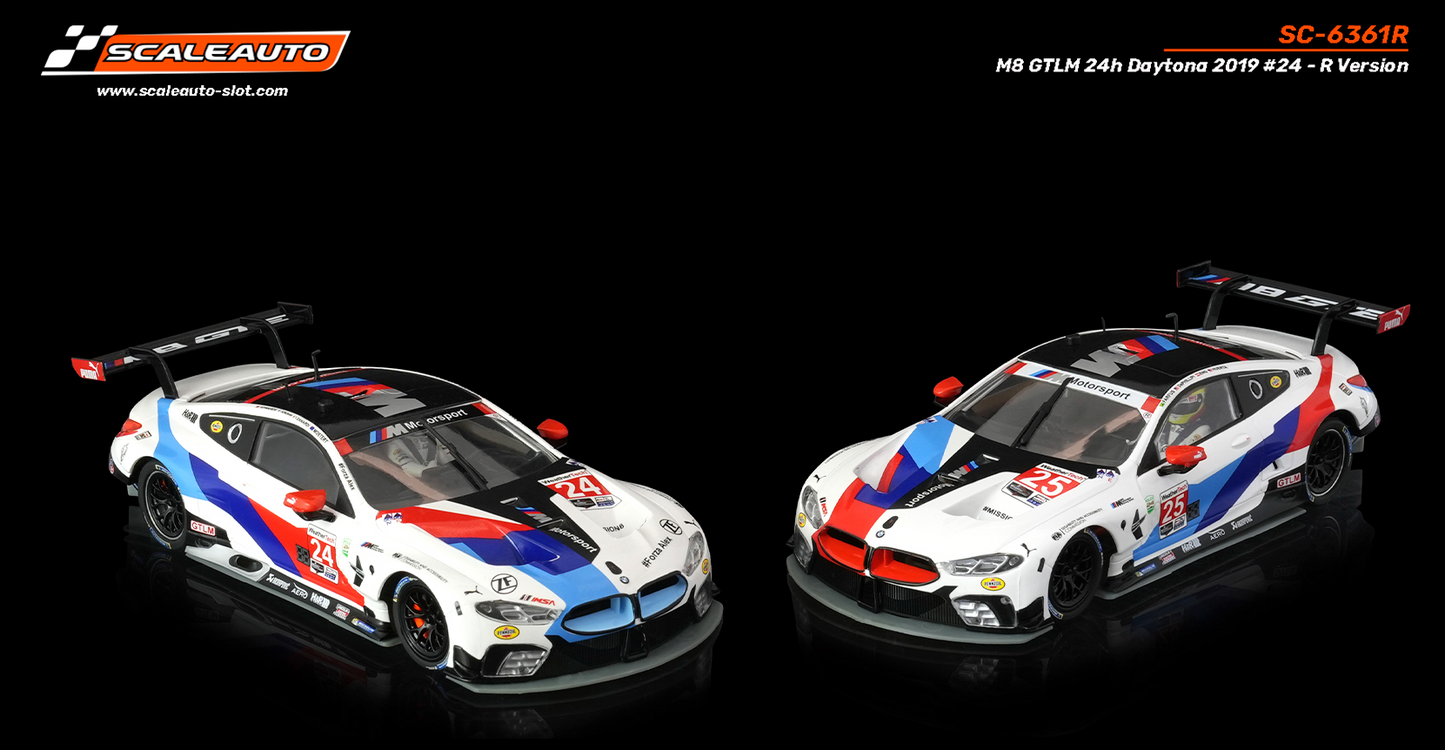 Scaleauto SC-6361R - BMW M8 #24 - '19 Daytona - R Series