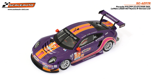 Scaleauto SC-6297R - Porsche 911.2 GT3 RSR - Wynn's #57 - '20 24h Le Mans - R Series