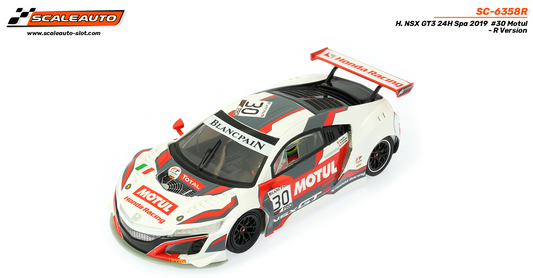 Scaleauto SC-6358 - PRE-ORDER NOW!!! - Honda NSX GT3 - Motul #30 - '19 SPA - Home Series