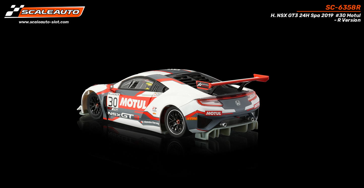 Scaleauto SC-6358 - PRE-ORDER NOW!!! - Honda NSX GT3 - Motul #30 - '19 SPA - Home Series