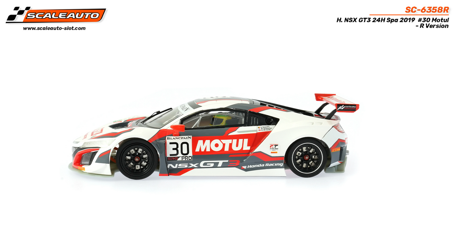 Scaleauto SC-6358 - PRE-ORDER NOW!!! - Honda NSX GT3 - Motul #30 - '19 SPA - Home Series