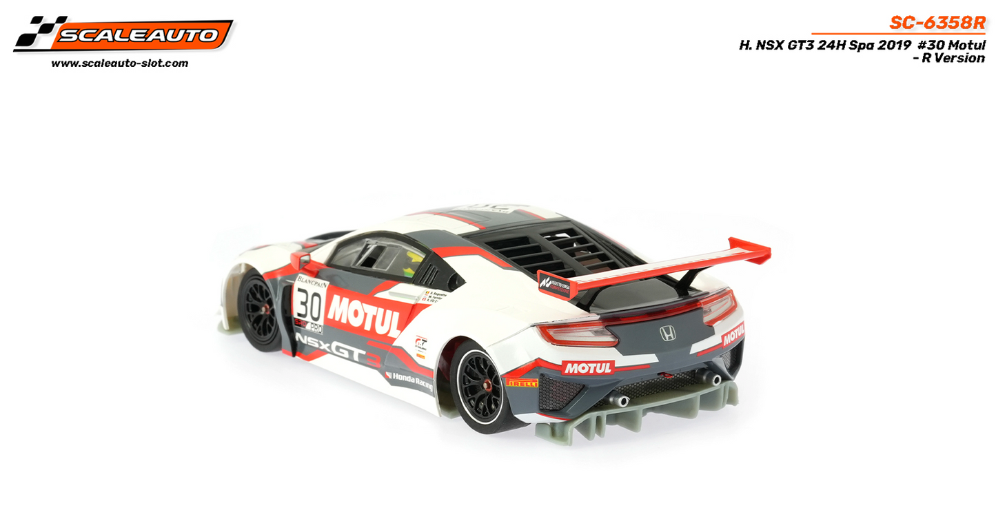 Scaleauto SC-6358 - PRE-ORDER NOW!!! - Honda NSX GT3 - Motul #30 - '19 SPA - Home Series