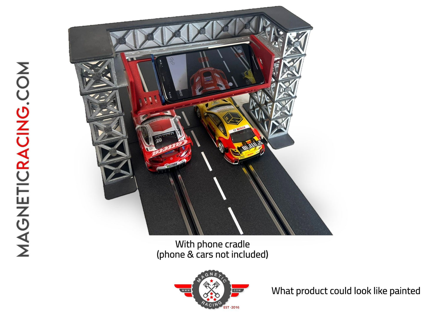 Magnetic Racing MRA082-2 - Smart Phone Gantry 2 Lane