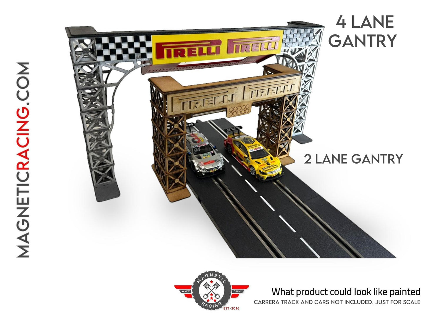 Magnetic Racing MRA082-2 - Smart Phone Gantry 2 Lane