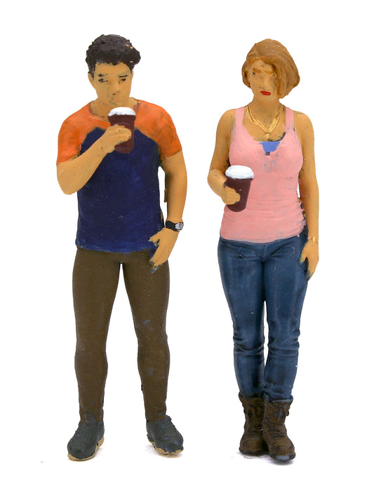 Tara Figures TAR001 - Young Man and Woman with Coffee - Type 1