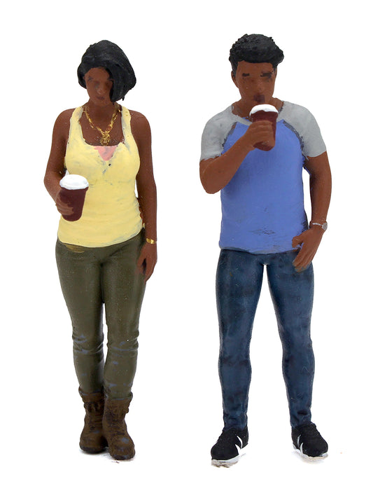 Tara Figures TAR003 - Young Man and Woman with Coffee - Type 2