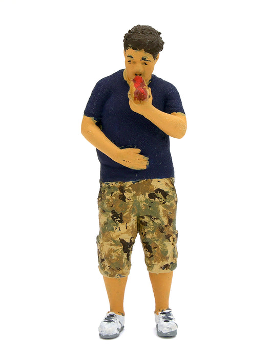 Tara Figures TAR004 - Young Man Eating Hot Dog