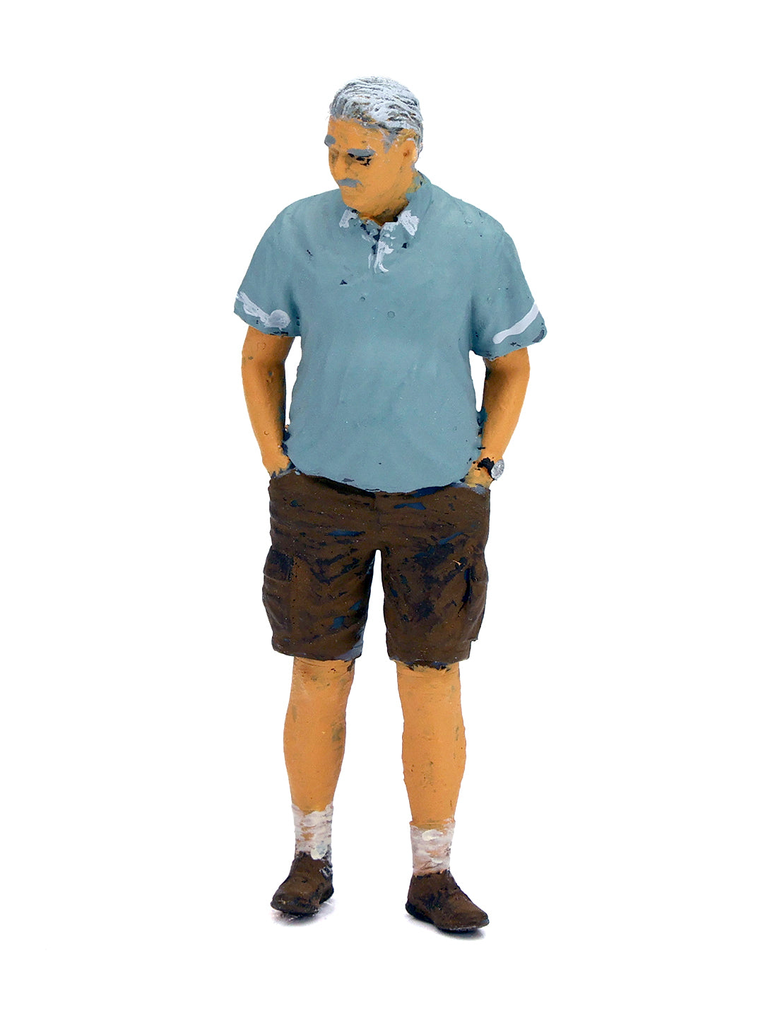 Tara Figures TAR020 - Older Man in Shorts