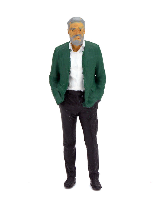 Tara Figures TAR038 - Bearded Older Man in Jacket