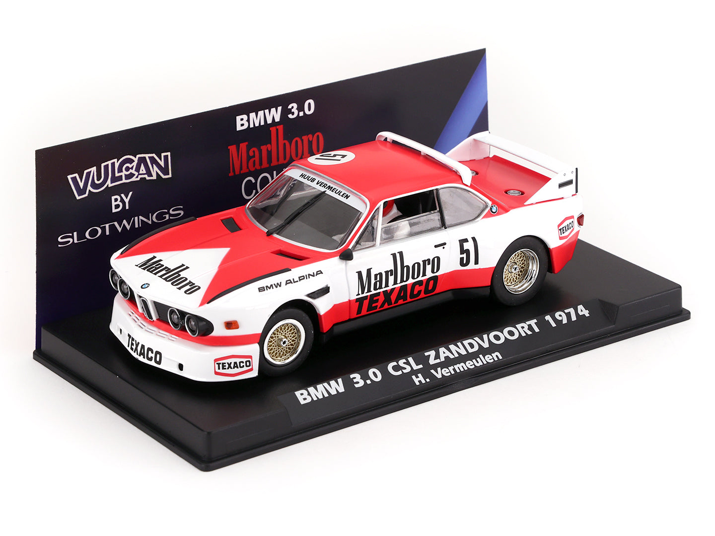 Fly V2002 - BMW 3.0 CSL - Marlboro #51 - '74 Zanvoort