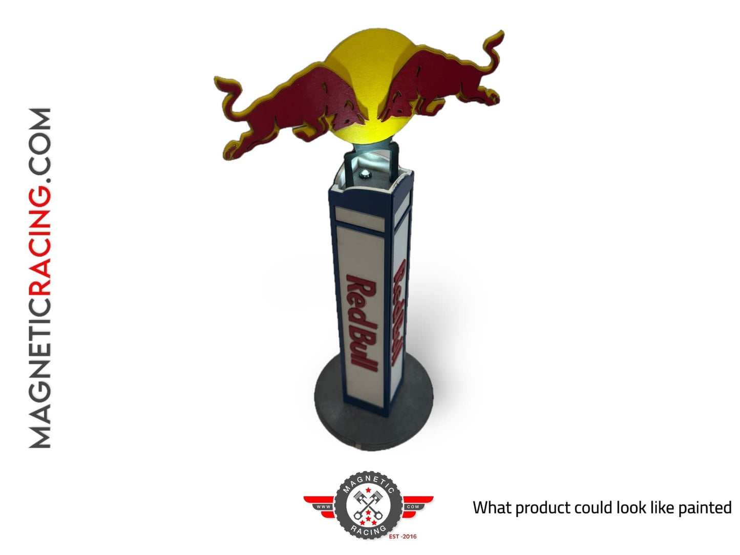 Magnetic Racing MRA088 - The Energy Drink Pilon (Red Bull) (Lit Up)