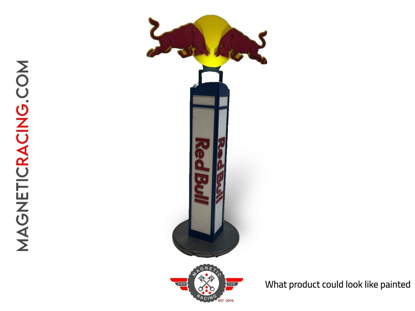 Magnetic Racing MRA088 - The Energy Drink Pilon (Red Bull) (Lit Up)