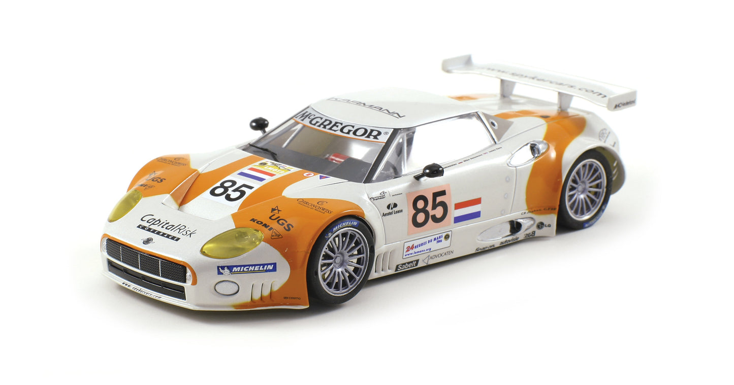 Scaleauto SC-6053RS - PRE-ORDER NOW!!! - Spyker C8 Spyder #85 - '06 Le Mans - RS Series
