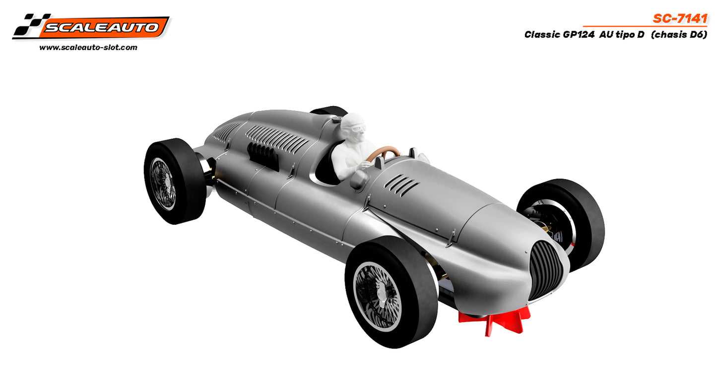 Scaleauto SC-7141 - Auto Union Type D - GP124 Classic - white kit