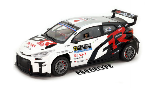 Avant Slot 52607B - PRE-ORDER NOW! - Toyota Yaris WRC2 - Kogure #26 - '25 Rally Montecarlo