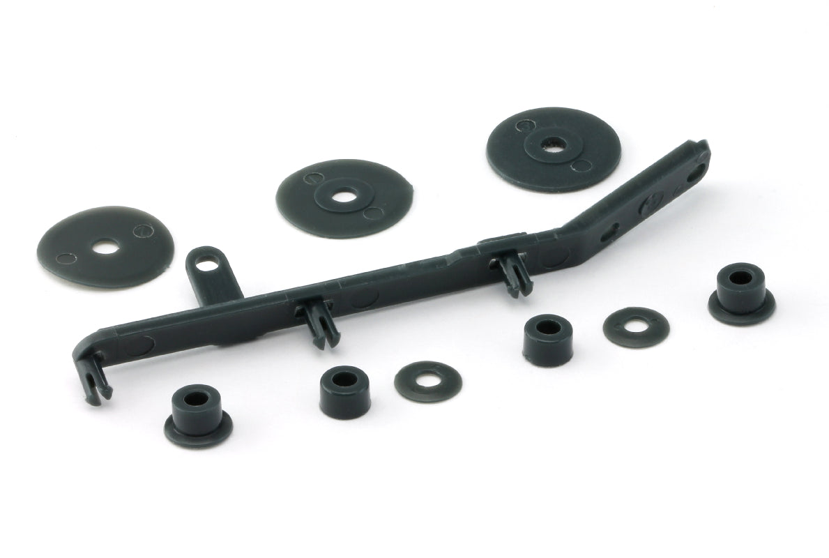 Slot.it CH98 - Tensioner, flanges and spacers For 4WD System