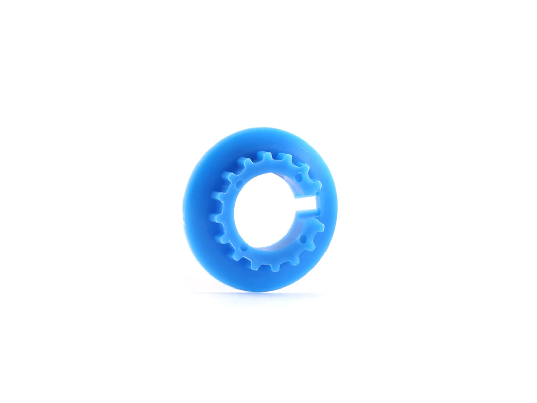 Slot.it CH99 - Z16 pulley for 4WD System - 2 pieces - Cyan