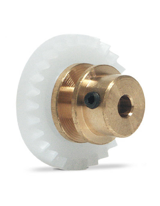 Slot.it GO23B - Step 2 Offset Crown Gear - 23T - Bronze Center