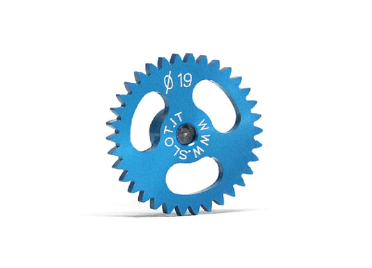 Slot.it GS1934 - Sidewinder Spur Gear - 34T - Lightweight Ergal - 19mm diameter