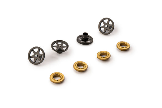 Slot.it PA30 - Wheel Inserts - Sauber C9 type - for 15.8mm wheels - pack of 4