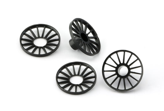 Slot.it PA69 - Wheel Inserts - Audi R18 e-tron quattro type - for 17.3mm wheels - 2 front/2 rear