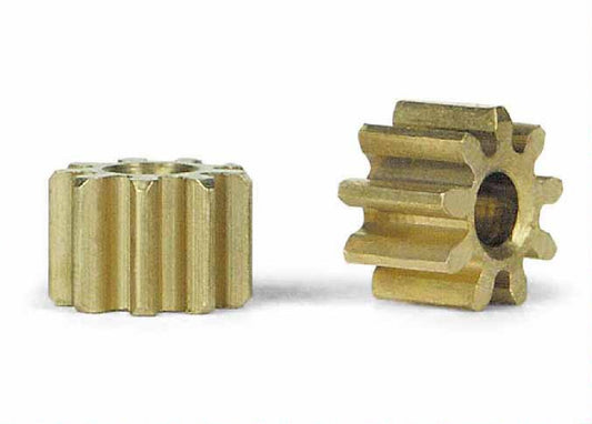 Slot.it PI09 - Brass Pinions - 9T - 5.5mm - pair