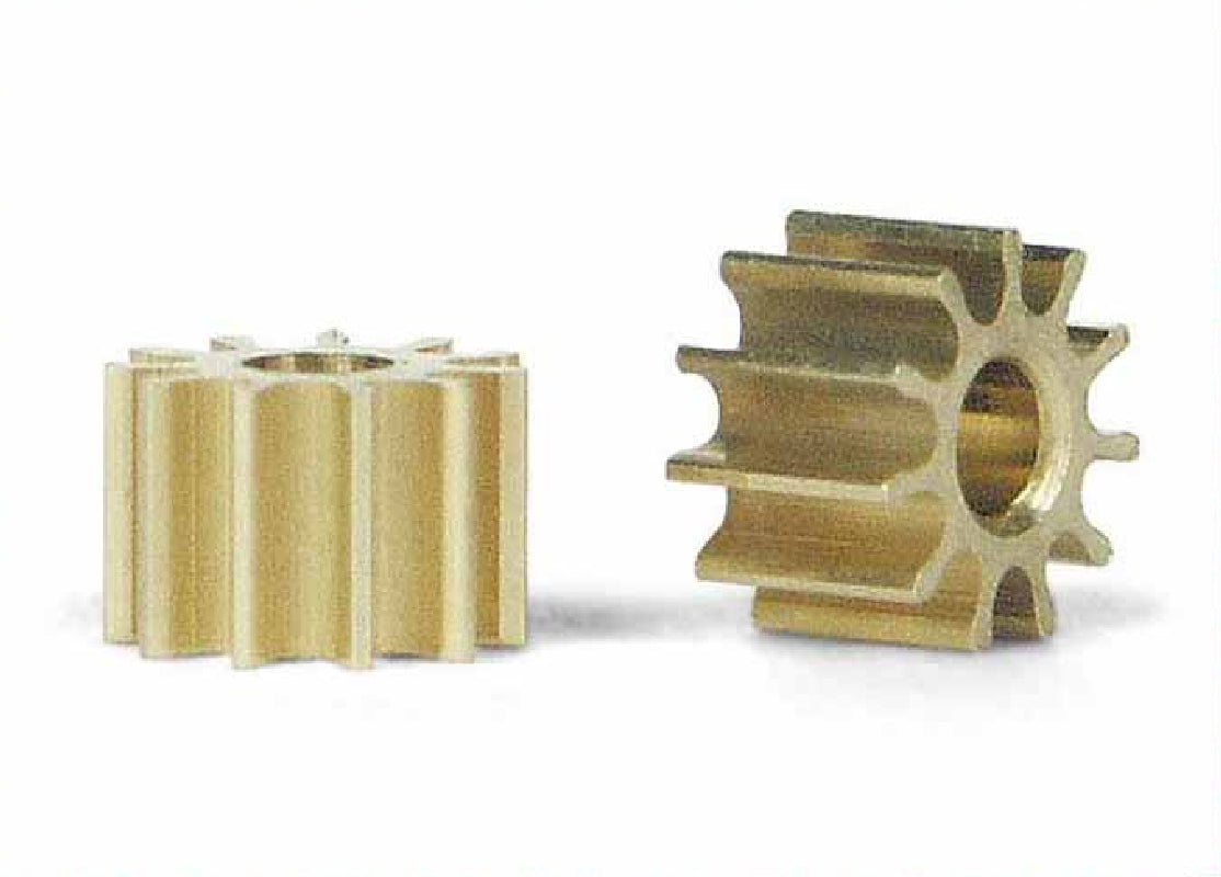 Slot.it PI10 - Brass Pinions - 10T - 5.5mm - pair