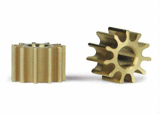 Slot.it PI11 - Brass Pinions - 11T - 5.5mm - pair