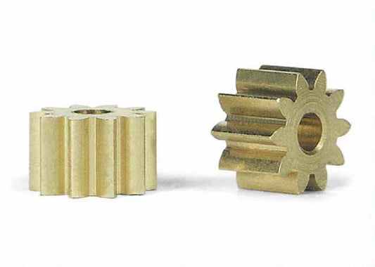 Slot.it PS10 - Brass Pinion Gear - 10T - 6.5mm - pair