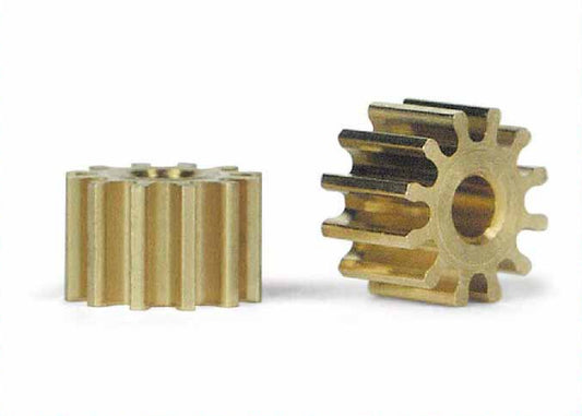 Slot.it PS12 - Brass Pinion Gear - 12T - 6.5mm - pair