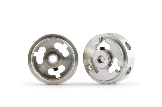 Slot.it W16508215M - Magnesium Wheels - 16.5 x 8.2mm Short Hub - Hollow - pair