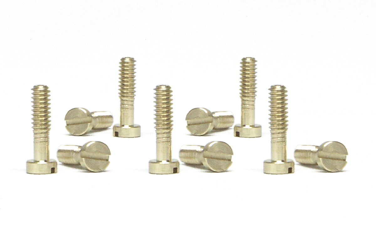 Slot.it CH51 - Brass Screws - 2.2 x 8mm - Small Head - pack of 10