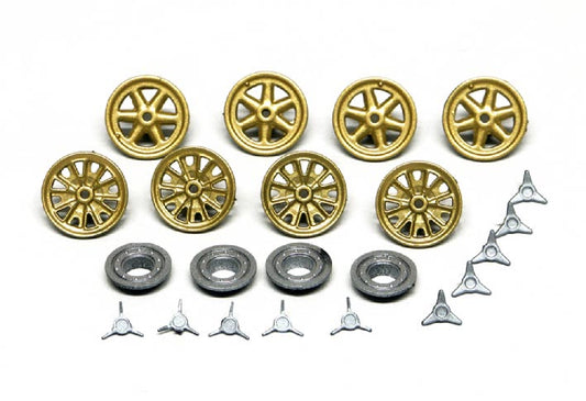 Slot.it PA46 - Wheel Inserts - Ford GT40 type - for 15.8mm wheels - pack of 8