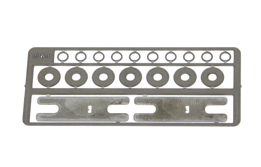 Slot.it PA52 - Axle Spacer Set - 0.060mm thick - pack of 19 assorted pieces